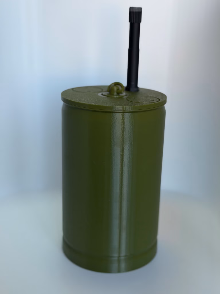 Макет міни ОЗМ-72, вигляд спереду